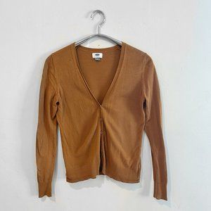 Classic Camel Lightweight Cardigan